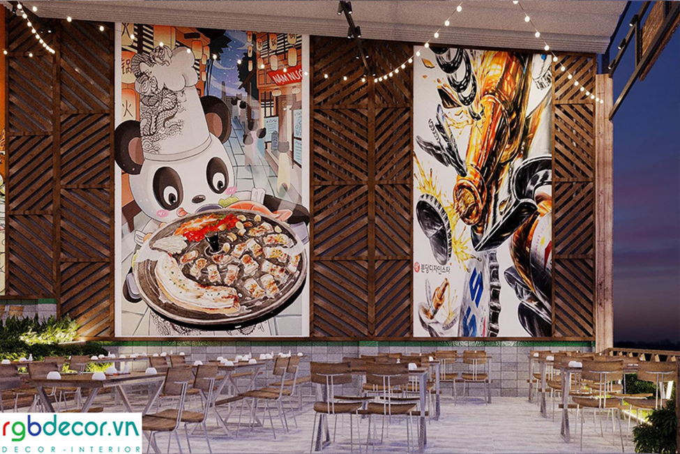 Thiết kế nhà hàng lẩu nướng đẹp