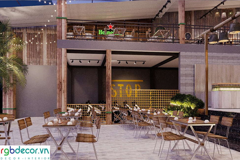 Thiết kế nhà hàng lẩu nướng đẹp