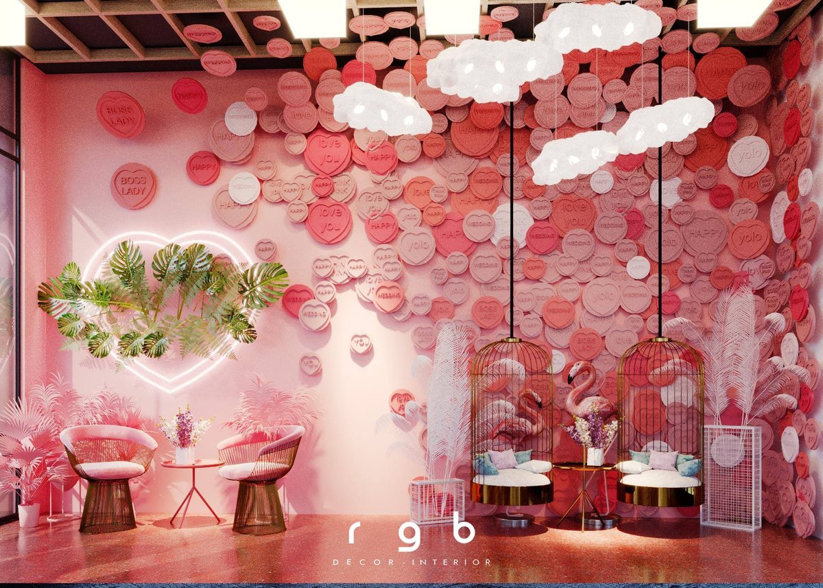 góc quầy bar thiết kế quán cafe Bình Tân dự án KingKoi RGBDecor