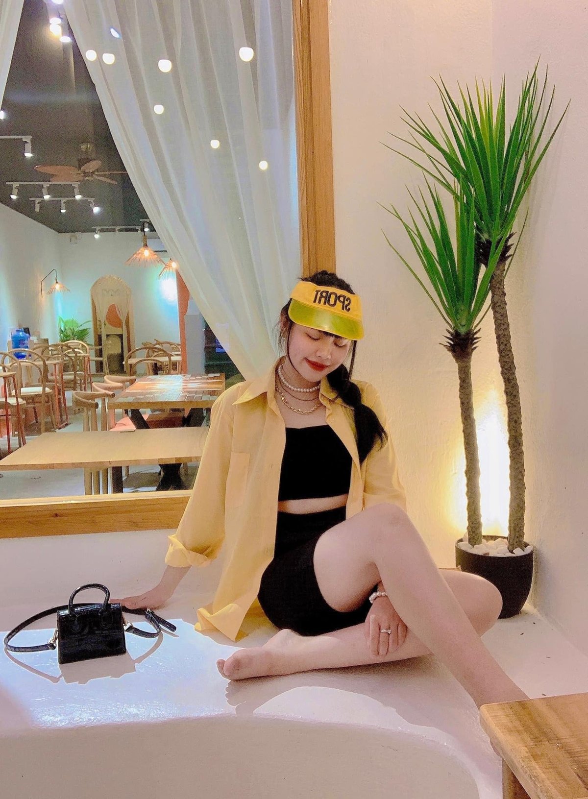Không gian thực tế quán trà sữa NABI tea & more do RGBDecor thiết kế thi công